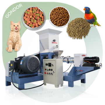 Máquina de extrusão de pellets de alimentos para cães de pet -deline