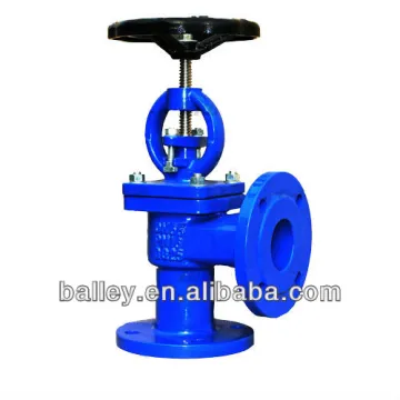 DIN 3356 cast iron Angle Globe Valve OS&Y type