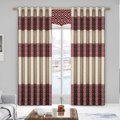 High-end Wholesale Turkish Jacquard Curtains for Living Room Décor