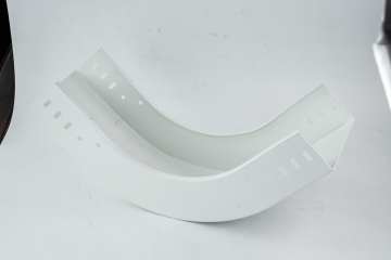 spray plastic up bend with cover