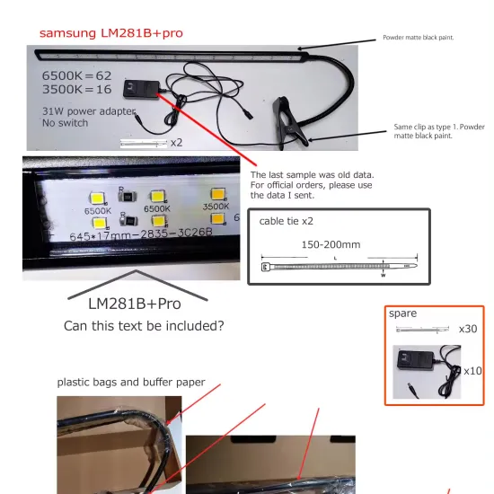 High Quality AC85-265V 32W LED Customized Growing Light