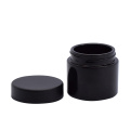 Personalized black glass storage jar provider