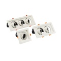 Retrofit Triple Square 3*30W Dimmable Downlight Anti-Glare