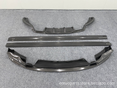 High-Quality Carbon Fiber Car Bumpers Body Kit 3D Style for X5M X6M F85 F86