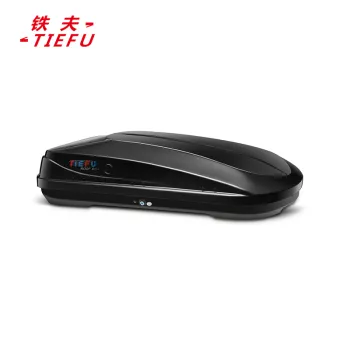 High Quality Waterproof 400L Black ABS Plastic Car Roof Box