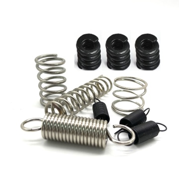 Aluminum LED Single Button Torsion Spring Hair Clips, Retainer Spring Clips, and Audi A4 B7 Caliper Spring Clips for Various Uses