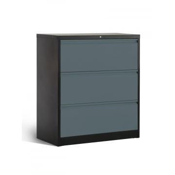 Office Metal 3 Drawer Quickly Assemble Lateral Cabinets