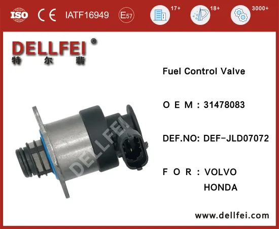 Fuel Pump Pressure Control Valve Regulator 31478083 for VW