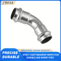Endüstriyel Kullanım için Paslanmaz Çelik 45 Derece Dirsek