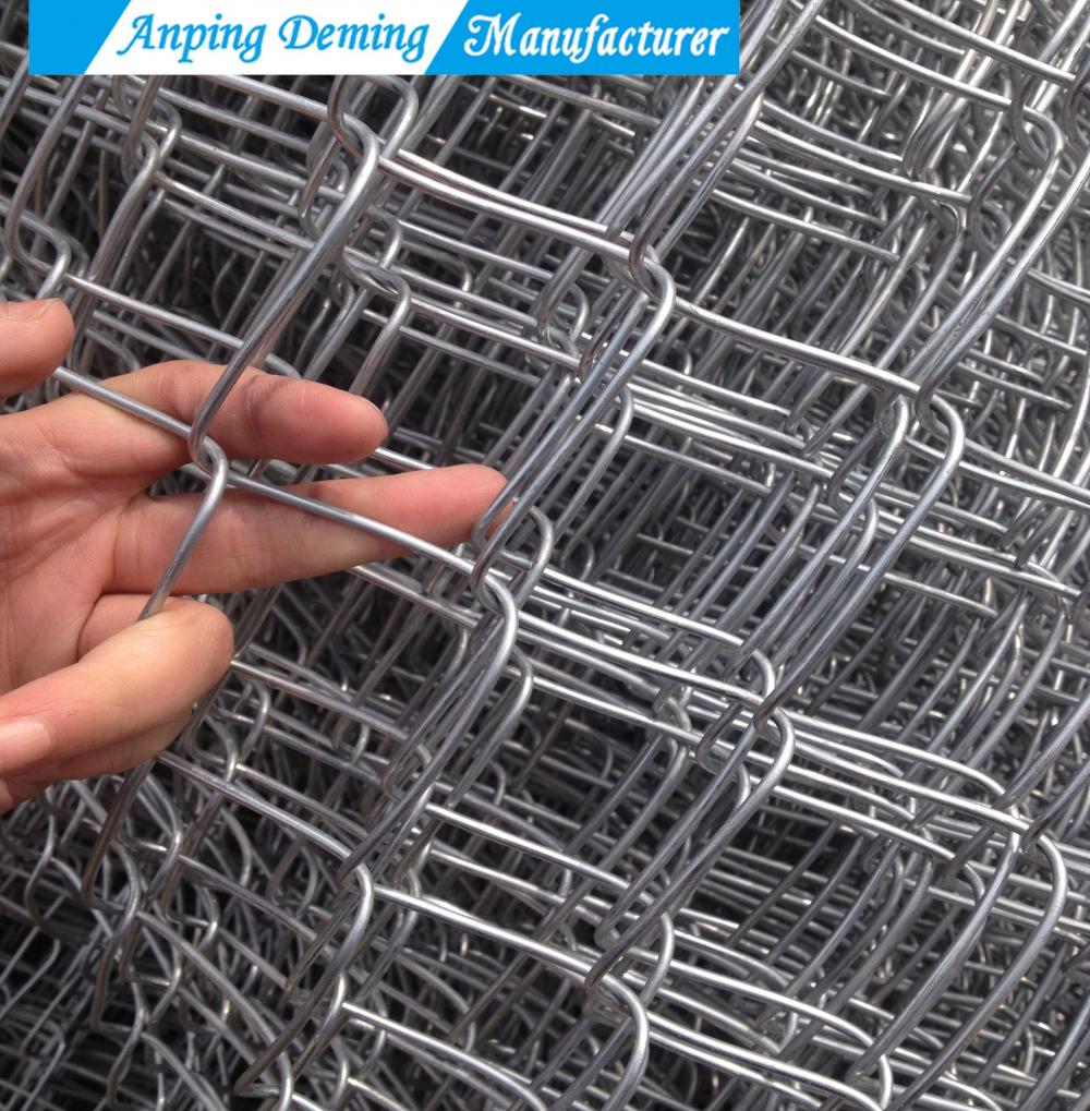 Galvanized Diamond Wire Mesh Fence Price