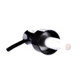 cosmetic bottle packaging 20/410 24 410 28-410 Long nozzle black olive oil lotion pump-dispenser