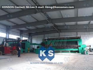 Hexagonal Wire Netting Machine With Double Rack Drive For 4