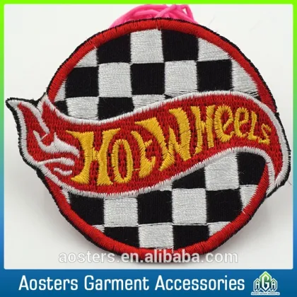 design school uniform brand name cheap embroidered patches