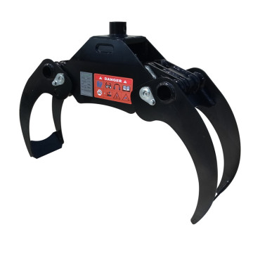 Hydraulic Rotating Grapple for Excavator Attachment Timber Log Grapple
