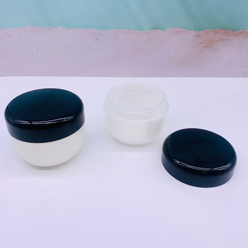 Contenedor de jarra de crema de cara cosmética