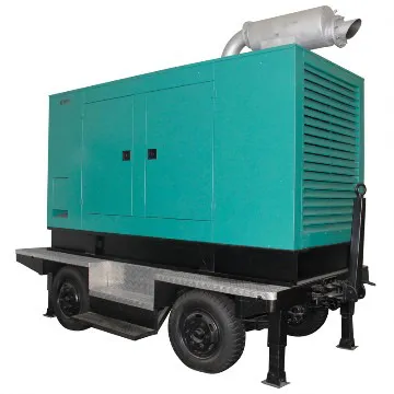 300-500KVA Weatherproof Canopy Trailer Generator set