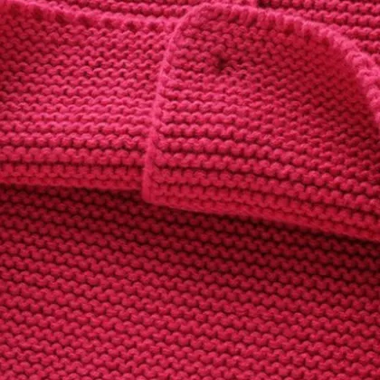 The Knitted Children's Girls' Uniform Cardigan Sweater with bowknot