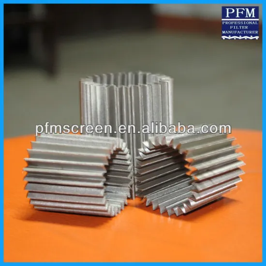Pleated Wire Mesh Cylinder,Filter Coil