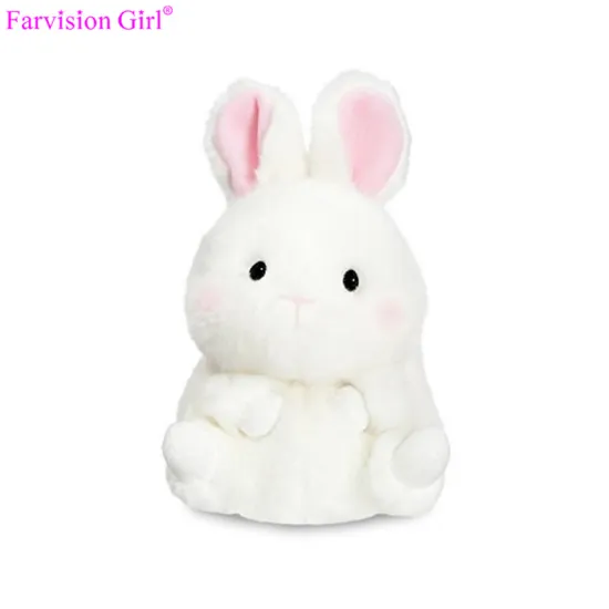 custom soft rabbit toy kids