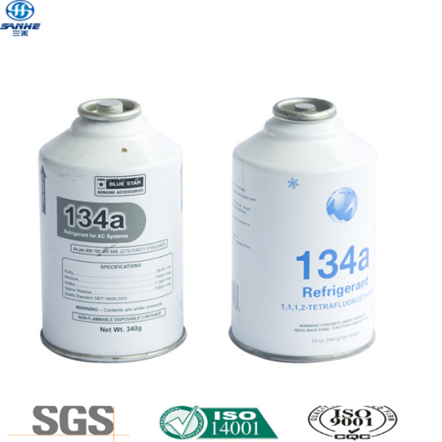 99.9% Purity Car Refrigerator Gas R134A for Sale