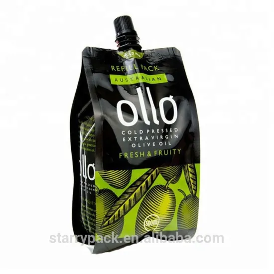 Custom Printed Biodegradable Reusable Baby Food Pouches