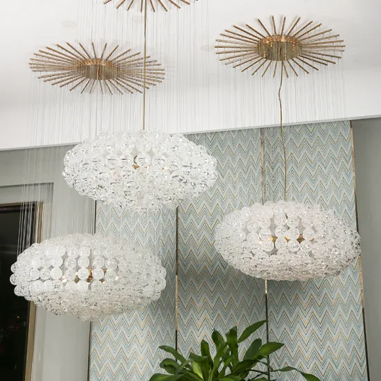 CE Copper Brass Wedding Hand Blown Glass Chandelier