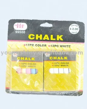 12-pc Color& 12-pc White Chalk Set