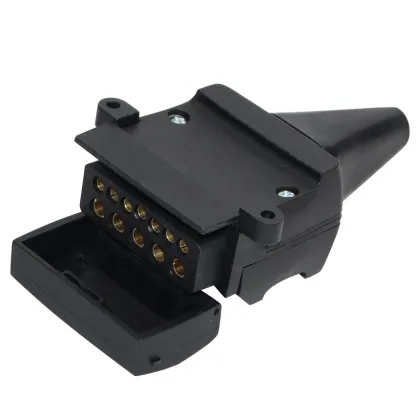 Australian Type 12Pin Flat Trailer Socket - Nylon Plug & Sockets