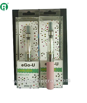 1100mAh Square Box Colorful E-Cigarette with Colorful CE4