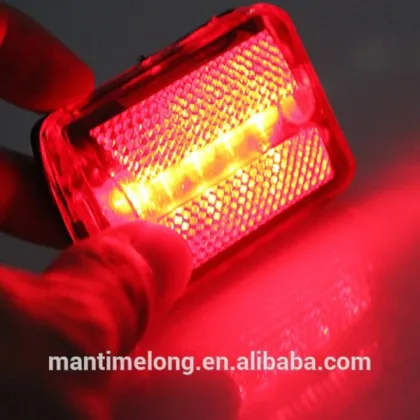 bicycle safety warning light with led riding supplies