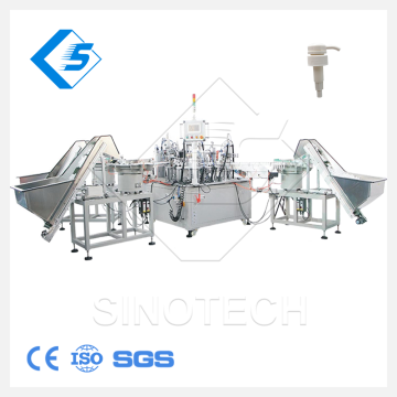 High Output Emulsion Lotion Switch Pump Assembling Machine