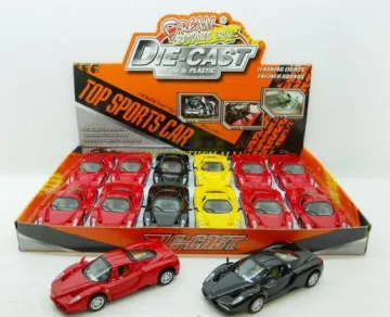 1：32PULL BACK DIE-CAST RERRARI ENZO W IC & LIGHT(12PCS/BOX)