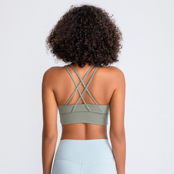 Éadaí Spóirt Yoga Sexy Yoga Sports Bra