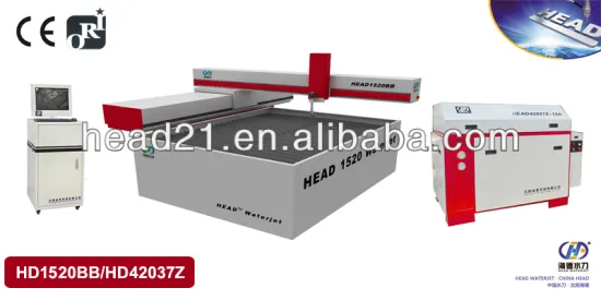 1500mm*2000mm cutting table and 420Mpa pump aluminum cutting mahcine