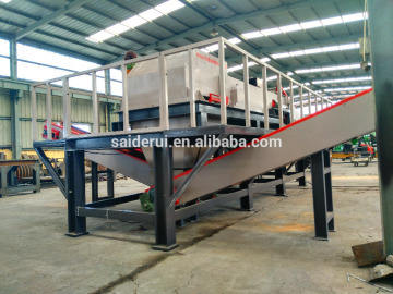 PET flakes Aluminum fins eddy current separator
