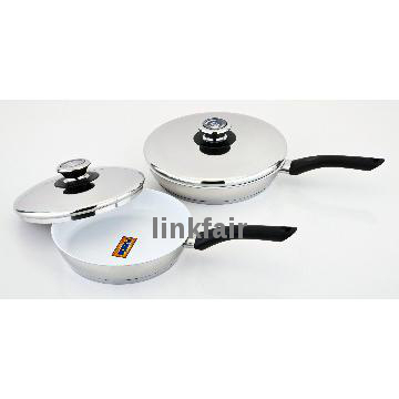 Aluminium nie wetknąć cookware patelni