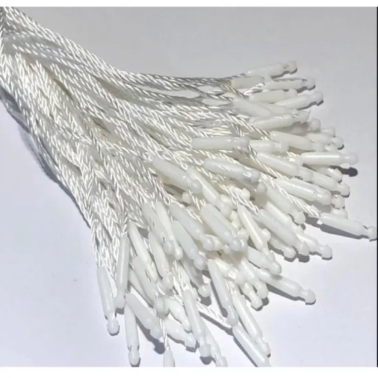 White or Black Engraved Plastic Seal Tags