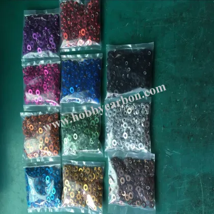 Drone fastener M5 lock nut types flange knurled