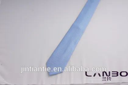 Check strips skinny ascot neckties for women