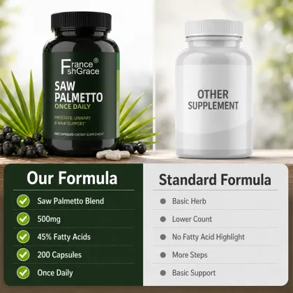 Shecome Saw Palmetto Prostate Support Saw Palmetto Capsule