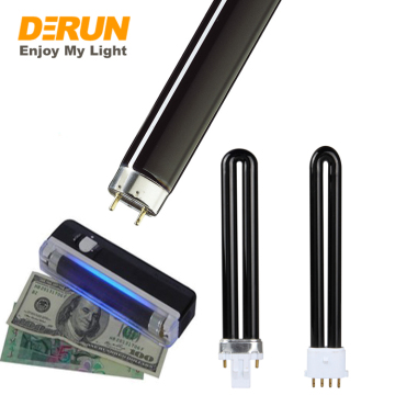 365nm BLB UV Lamps: 4W to 36W T5 T8 Money Detector Black Lights