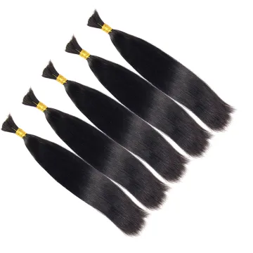 Cuticle Aligned Hair,Wholesale Virgin Human Bulk Hair Vendors, Mink Brazilian Hair Unprocessed 100% Human Hair Bulk