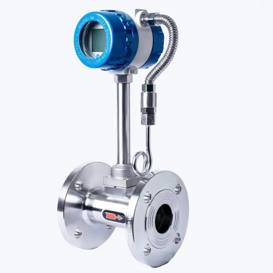 DN65 DN100 Gas Steam Vortex Flow Meter for Natural Gas and Saturated Steam