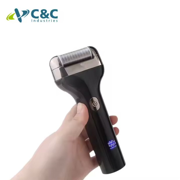Rechargeable Foot Grinder with LCD display Callus Remover Foot File Hard Skin Remover Skin Cleaning White Foot Care Tool