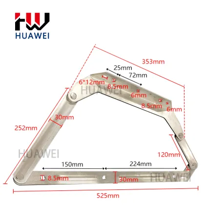 Sofa Bed Hardware Fitting Hinge Functional Mechanism