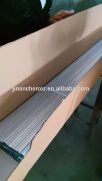 standard aluminium spacer for double glass insulating glass