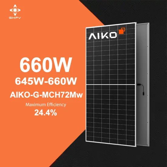 AIKO Golden Supplier: Offering High-Quality IBC New Tech Solar Panels in Europe with Power Ranges from 645W to 660W