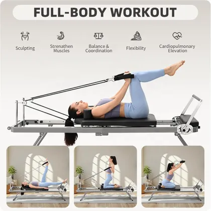 Home Fitness Yoga Reformer Equipment for Weight Loss