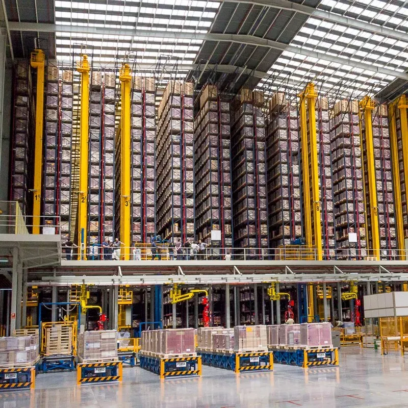 Intelligent ASRS Warehouse Racking System
