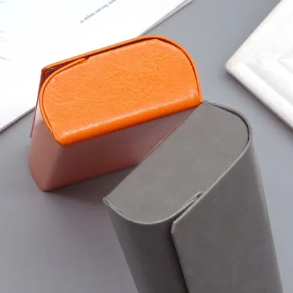Vintage Fashion Myopia Sun Glasses Box - Portable Anti-Pressure Glasses Case for Men and Women